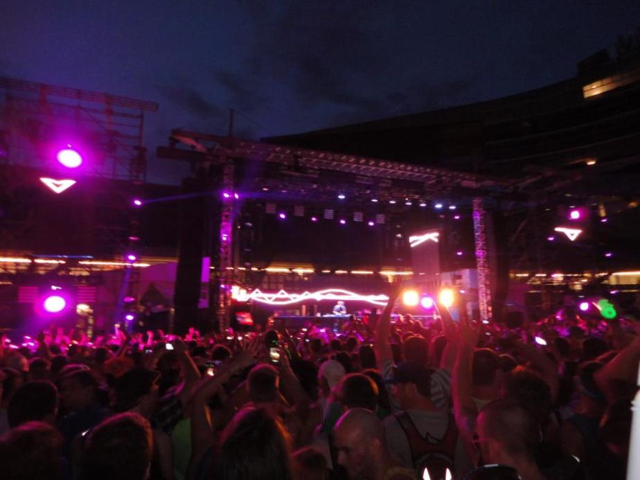 Benny Benassi at Spring Awakening in 2012. Photo by Becky Neems