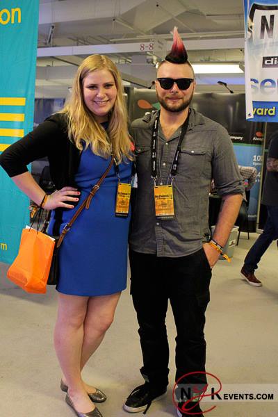 Orville Kline, Chicago DJ, and I. Image from nowyouknowevents.com